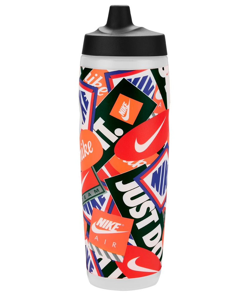 Refuel 24-oz Orange Graphic Squeezable Water Bottle M9493