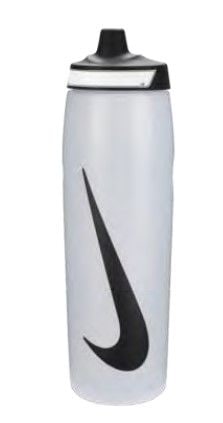 Refuel Squeeze Water Bottle, BPA Free, 32-oz, Clear/Black W9070