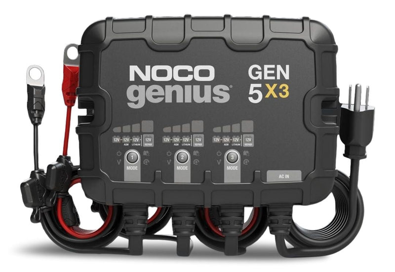 GEN5X3 Onboard Smart Battery Charger/Maintainer/Desulfator, 3-Bank, 15-Amp, 12V S1643