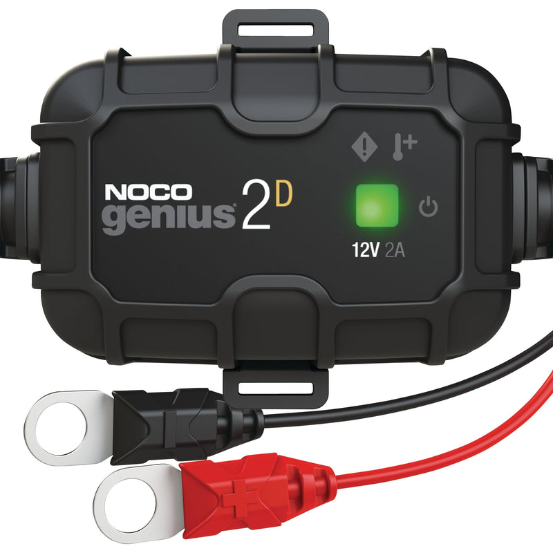 GENIUS2D Onboard Smart Battery Charger/Maintainer/Desulfator, 2-Amp, 12V L9191