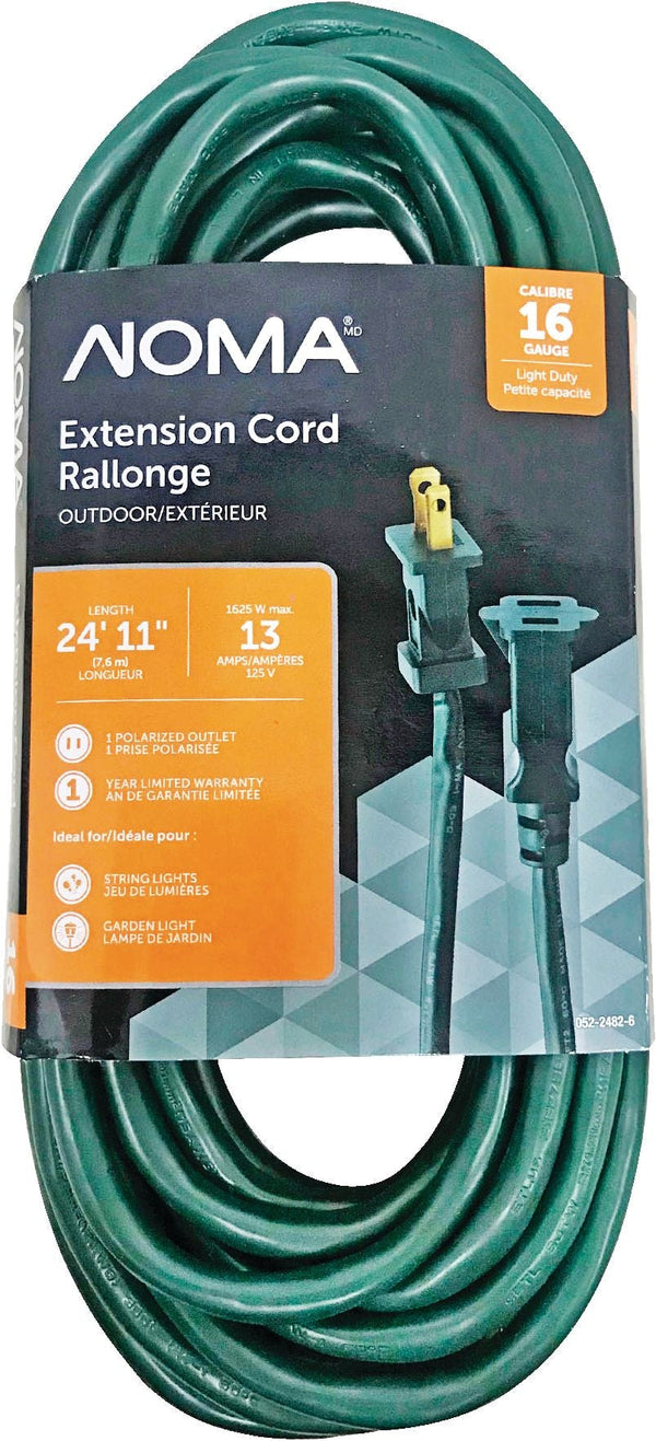 24-ft 11-in 16/2 Outdoor Extension Cord with 1 Outlet, Green B8810