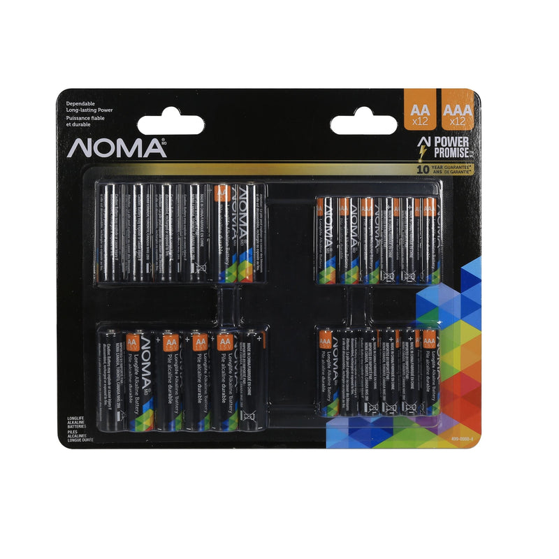AA & AAA Battery Combo, 12-pk R4020