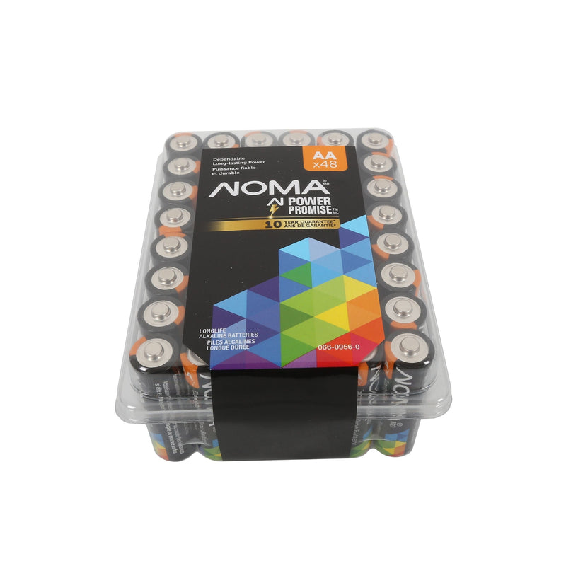 AA Alkaline Batteries in Clam Shell Box, 48-pk P8212