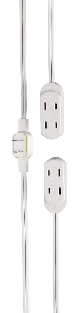Dual 6-ft Cords with Flat Plug H1562