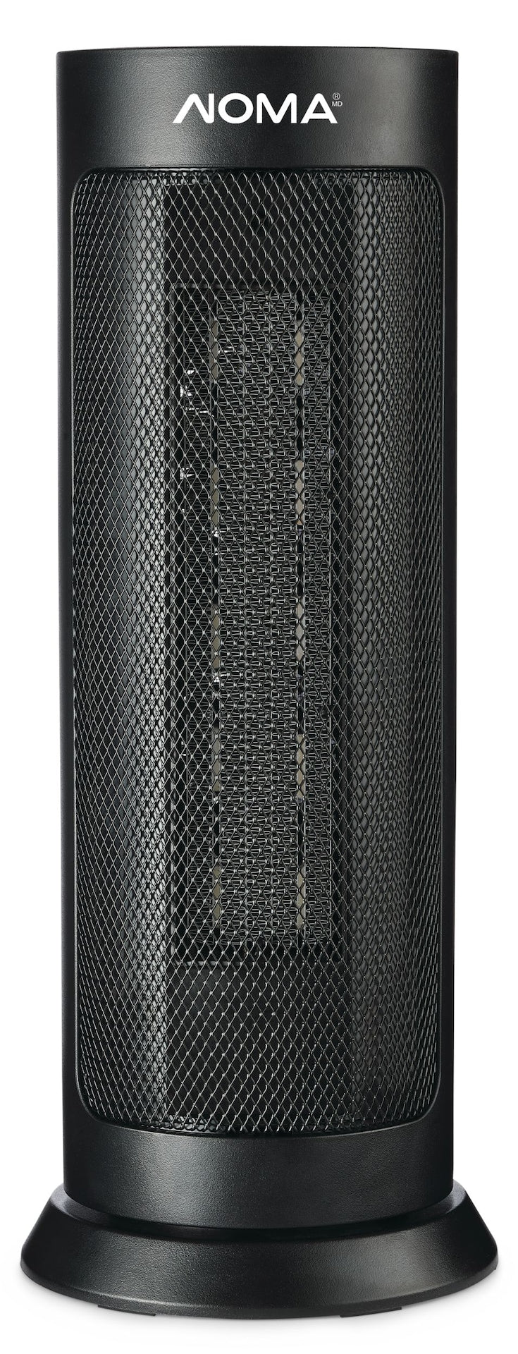 Oscillating Digital Tower Ceramic Heater with Remote Control and Thermostat, Black, 18-in V6168