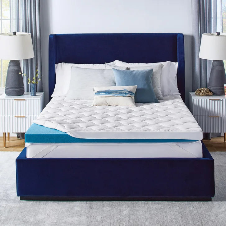 Novaform 3 in. Comfort Grande Plus Advanced Foam Mattress Topper E0138