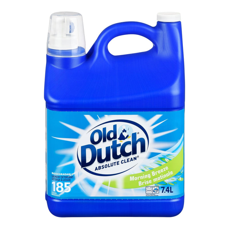 Absolute Clean Liquid Laundry Detergent, Morning Breeze Scent, 185-Load, 7.4-L G3181