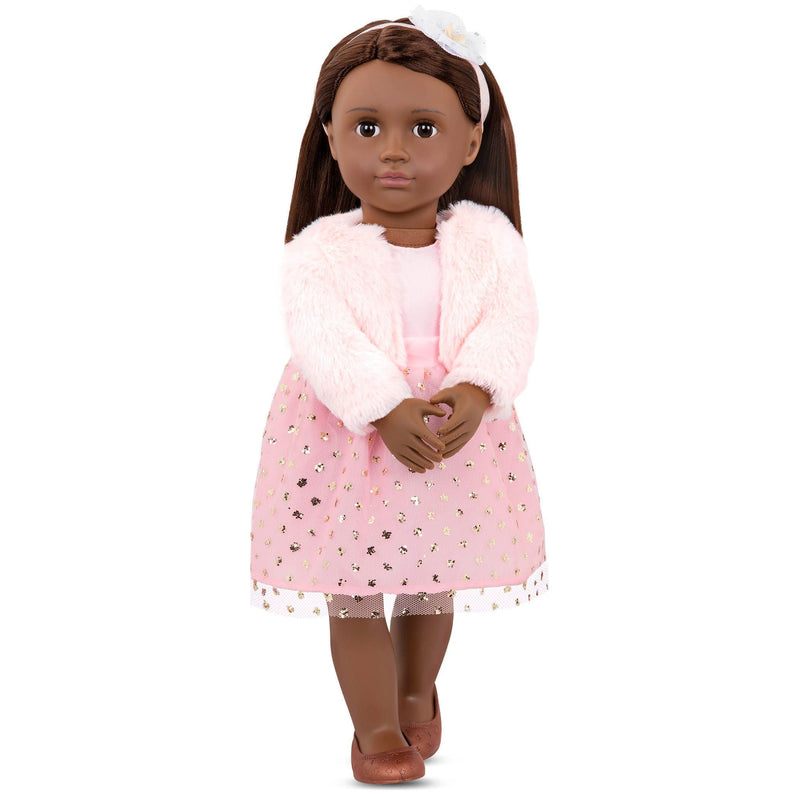 Basic Fashion Doll for Ages 3+, Riya, 18-in Y5369