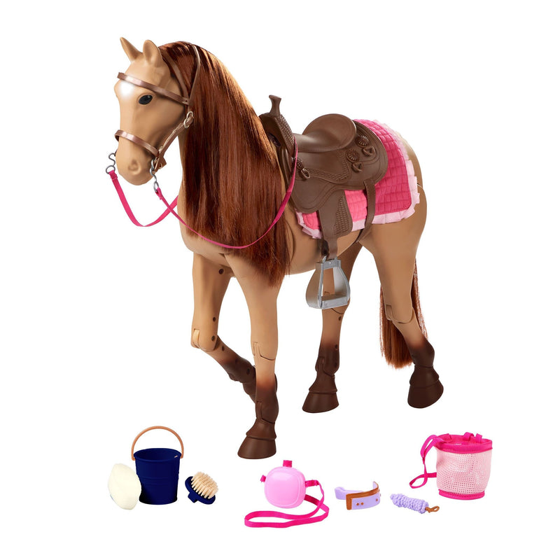 Toy Horse Playset with Accessories for Ages 3+, Various Styles B5924