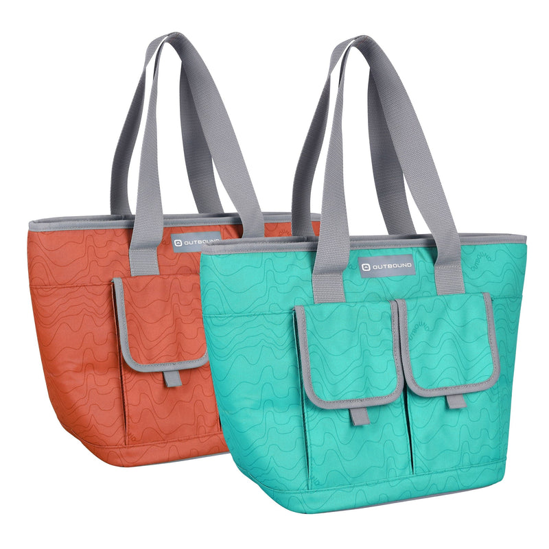 Beach Tote Insulated Soft Cooler, 24-Can F2200