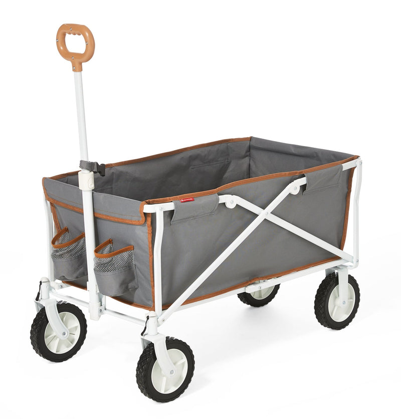 Compact & Collapsible Folding Wagon, 68-kg, Grey Q2919