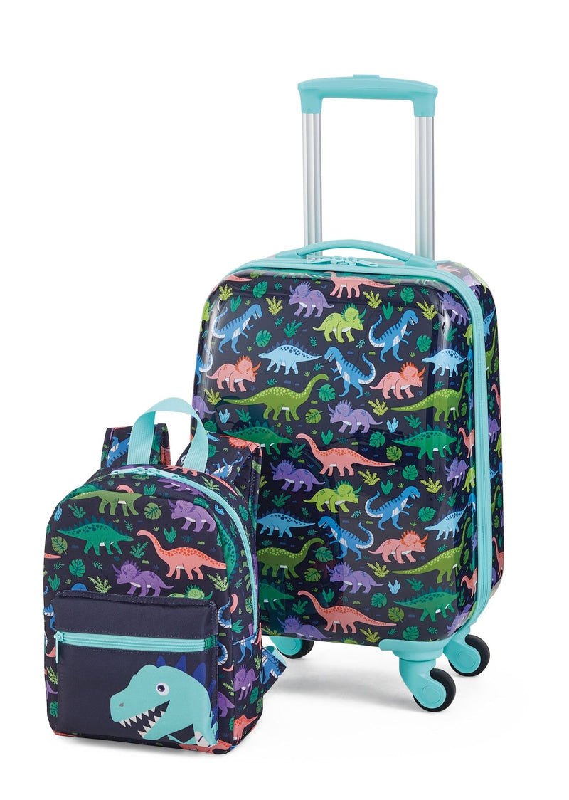 Kids Dino Hardside Luggage, 2-pc R7654