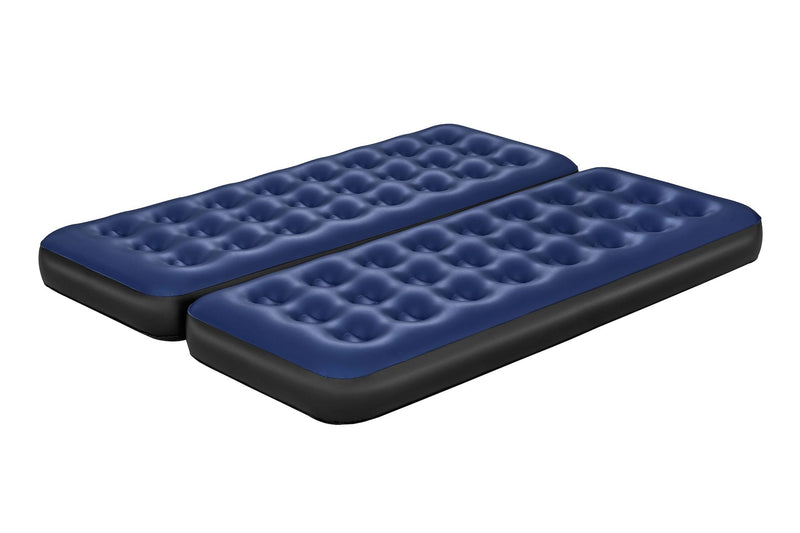 Single-High Inflatable Air Mattresses/Airbeds with Repair Patch, 2-pk Y3843