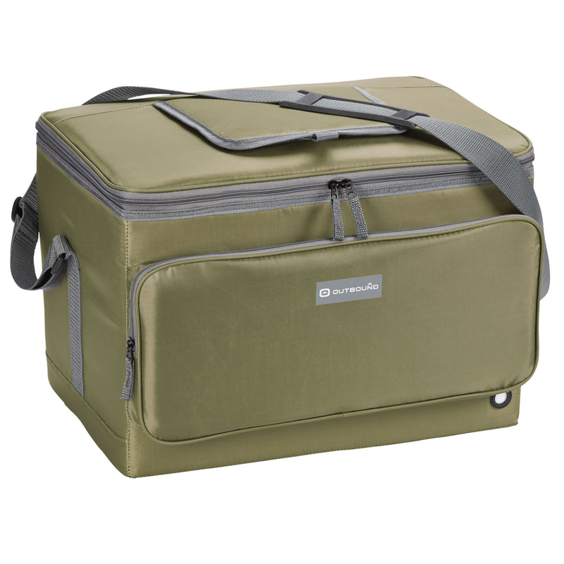 Soft Cooler, Olive, 48-Can, 48-L K8543