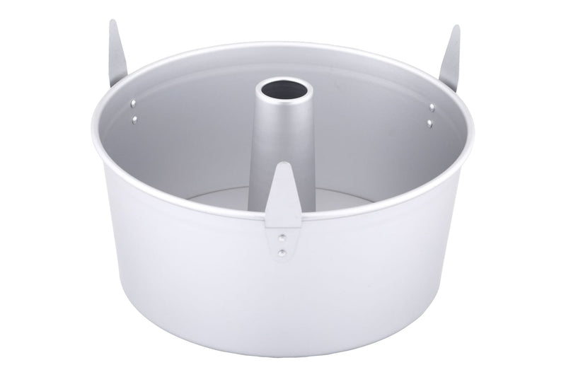 Professional Uncoated Aluminum Angel Food Cake Pan, Silver G7694