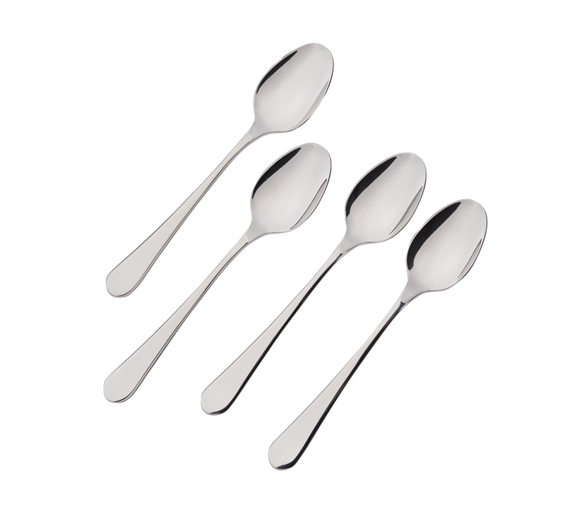 Stainless Steel Dinner Spoons, 4-pc Y7660
