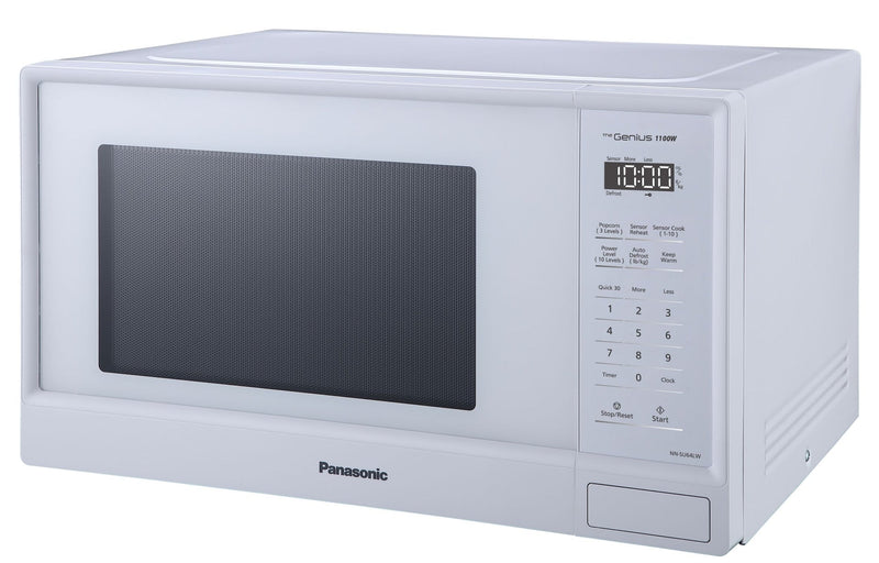 NN-SU64LW Countertop Microwave Genius Sensor Cooking, 1.3-cu.ft., Matte White C4985