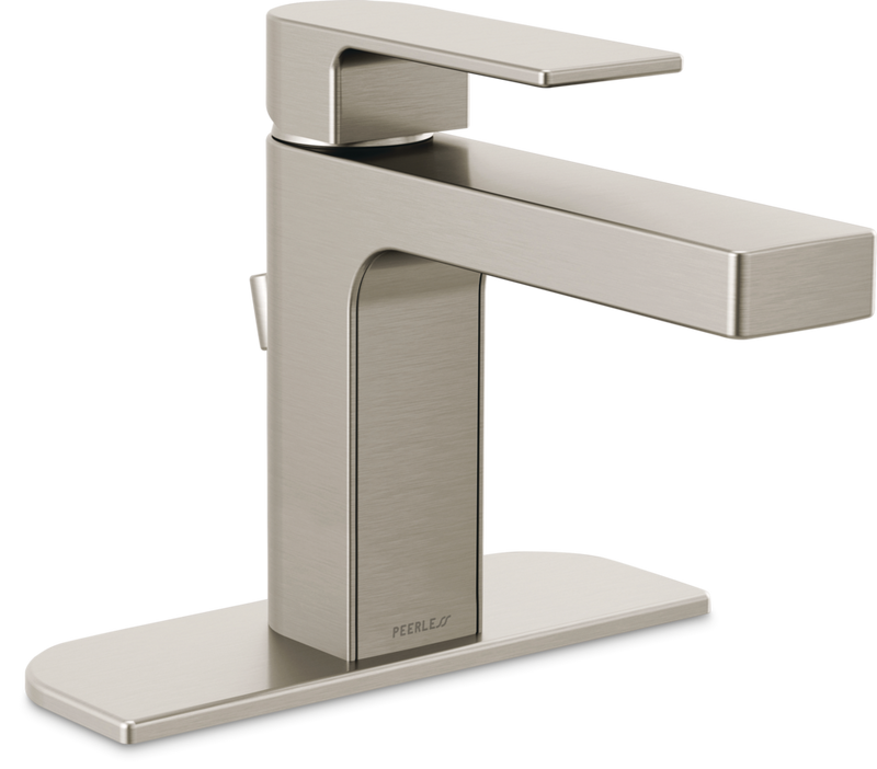 Xander Single Handle Rigid Spout Single Hole Bathroom Sink Faucet WaterSense Certified, Brushed Nickel T9161