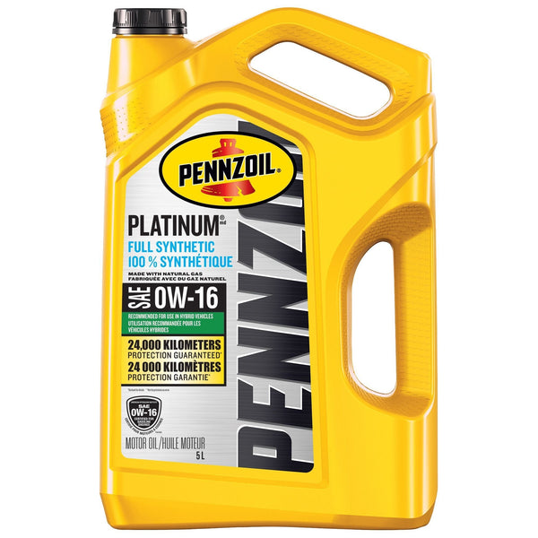 Platinum 0W16 Synthetic Engine Oil, 5-L T6348