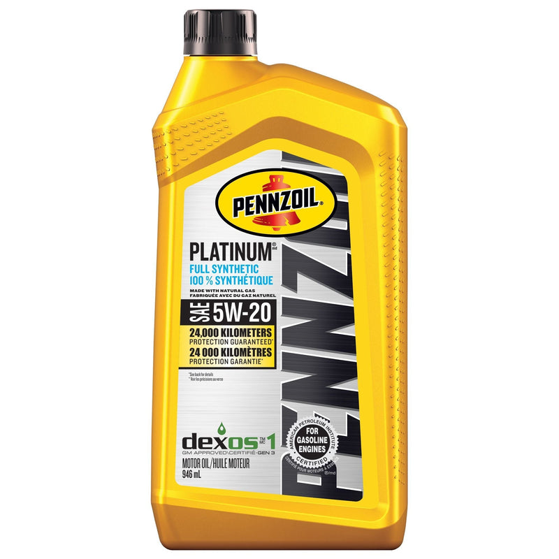 Platinum 5W20 Synthetic Engine/Motor Oil, 946-mL G6520
