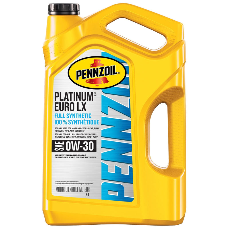 Platinum Euro LX 0W30 Synthetic Engine/Motor Oil, 5-L B4923