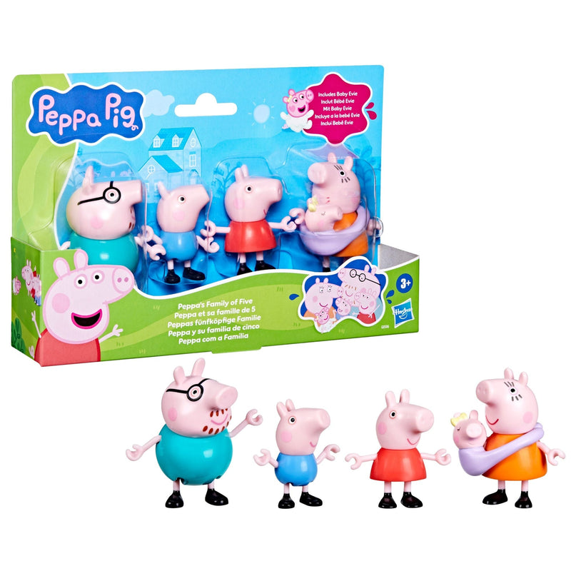 Family Figure Playset for Ages 3+, 4-pc I1005