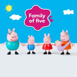 Family Figure Playset for Ages 3+, 4-pc