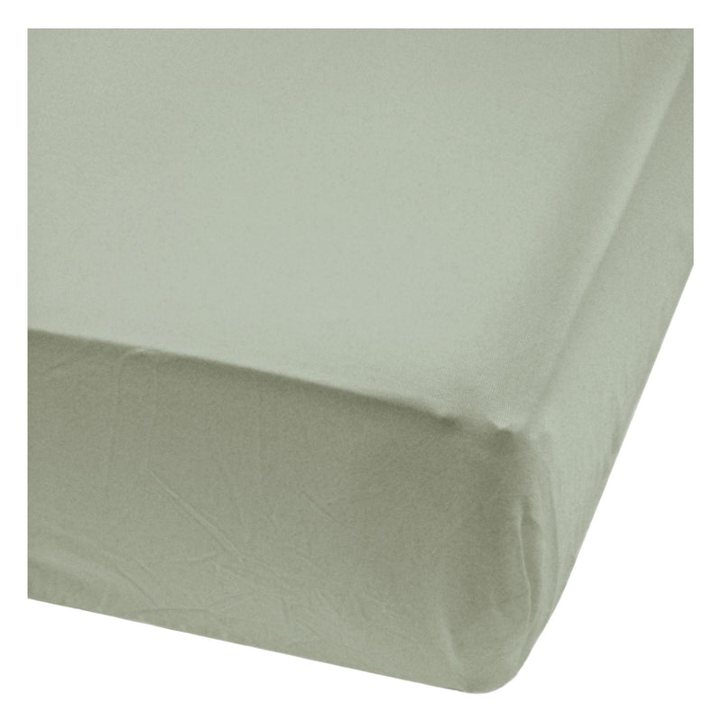 Bamboo Baby Crib Fitted Sheets, Moss S7227