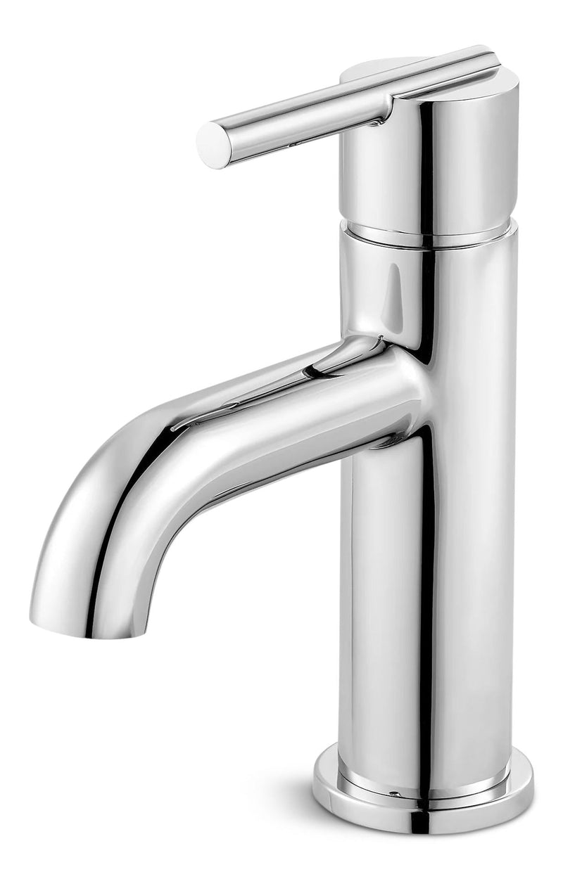 Fullerton Single Handle Single Hole 4-in Centreset Bathroom Sink Faucet, Push & Seal Drain, Chrome Z1259