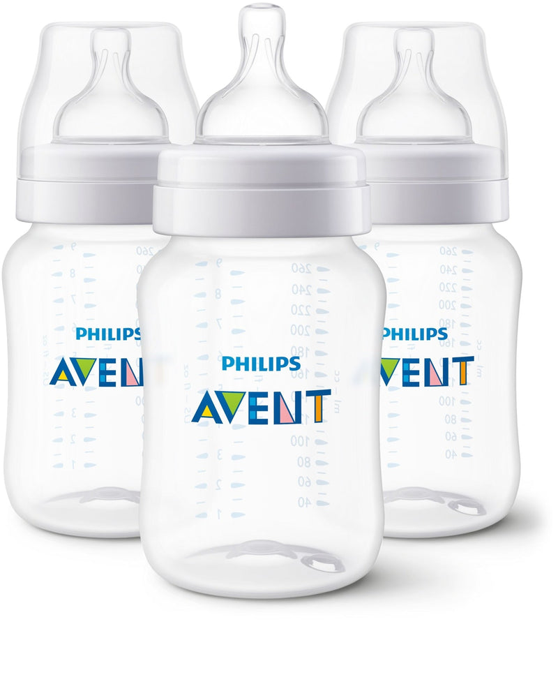 SCY103/03 Anti-Colic Baby Bottle, 9-oz, 3-pk X5675