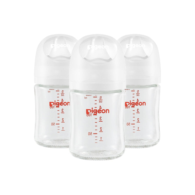 Glass Bottle with Silicone Nipple (SS), 5-oz, 0 Months+, 3-pk R1320
