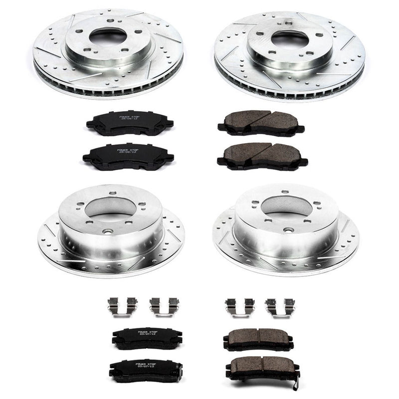 Z23 Evolution Sport Performance Brake Kit - Front & Rear (Part# K0-K5999) V5369
