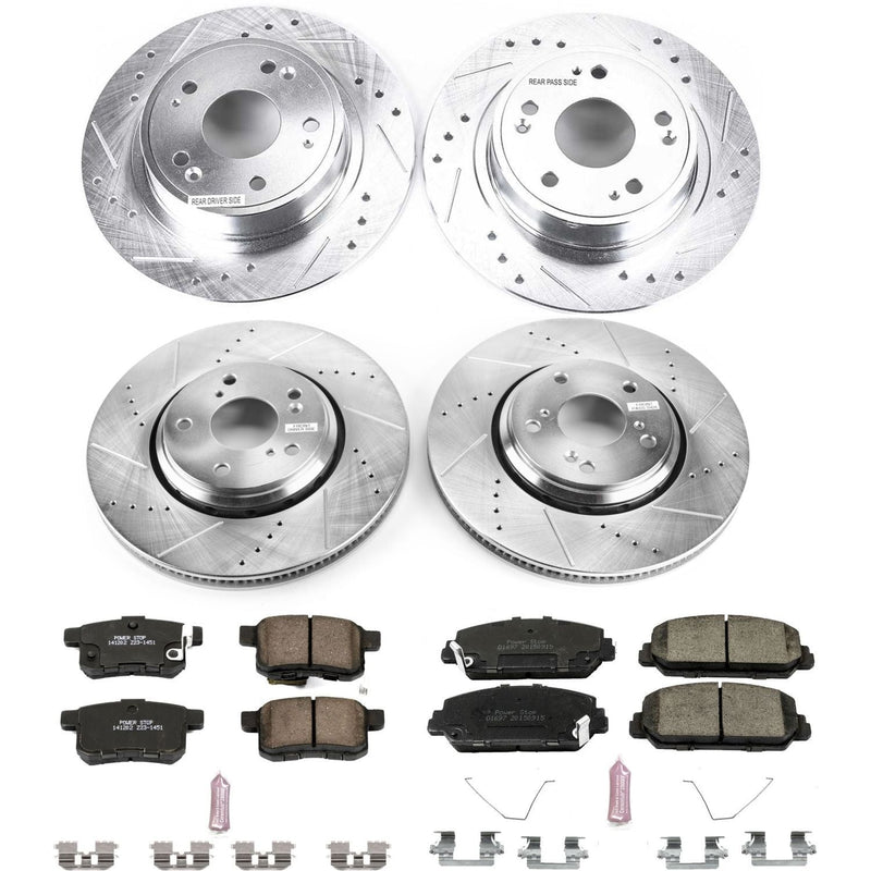 Z23 Evolution Sport Performance Brake Kit - Front & Rear (Part# K6000 - K16000) Q4293