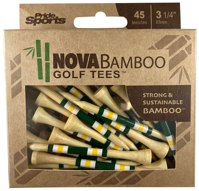 Pride Nova Bamboo Golf Tees, 3 1/4-in, 45-pk X6433