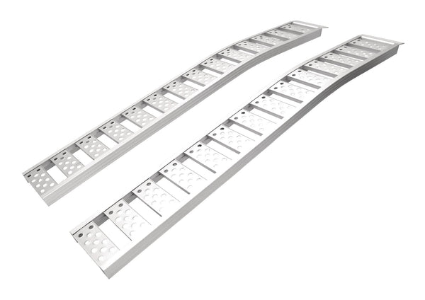 PRIME1 Automotive Accessories UTV/ATV Aluminum Loading Ramps Pair with Adjustable Straps, 90 x 12-in, 2-pc N1999