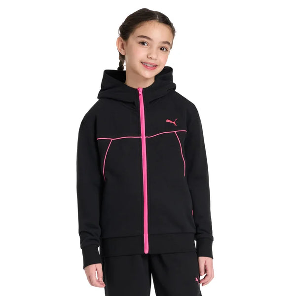 Puma Girls and Boys Fleece Full Zip Hoodie S7739