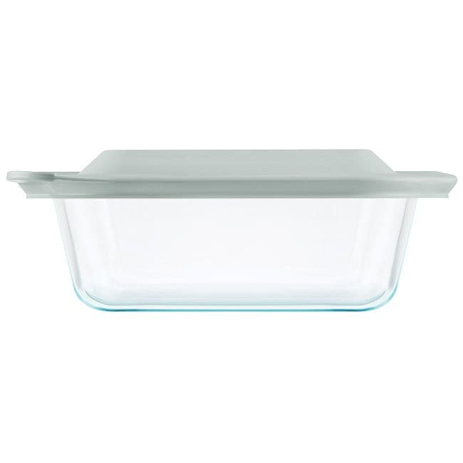 Multi-Purpose Glass Deep Square Oven-To-Table Dish, Freezer & Dishwasher Safe, 8 x 8-in K4076