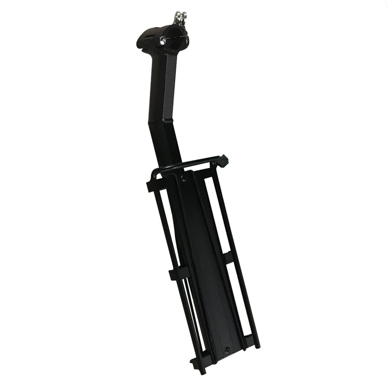 Alloy Seat Bike Cargo Rack, Black B7424