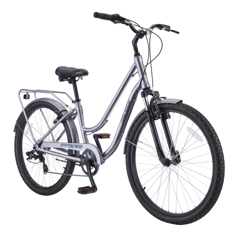 Campus Comfort Bike, Alloy V-brakes, 26-in, Silver N3545