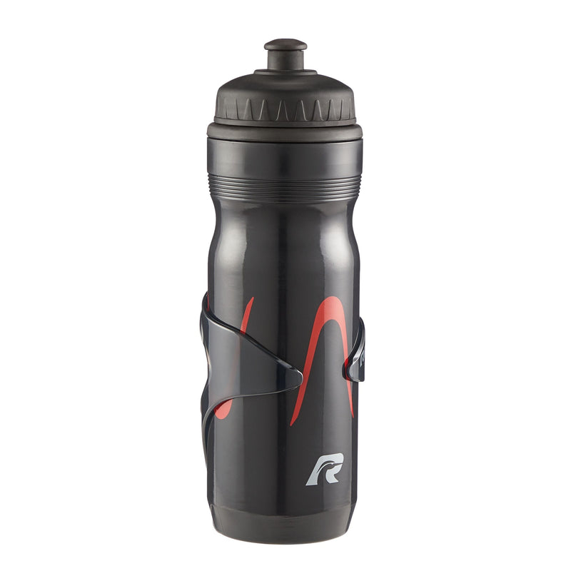 High Flow Valve Bike Water Bottle, Black F3267