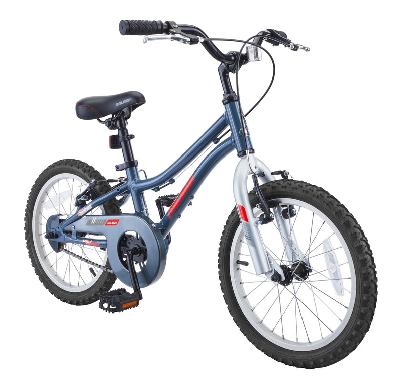 Vibe Kids' Bike with Alloy V-brakes, 16-in, Grey/Blue L3820