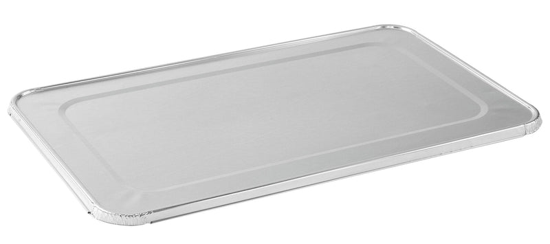 Rectangle Aluminum Foil Steam Full Lid, Silver, 19-in, for Baking/Cooking/Steaming Q1040