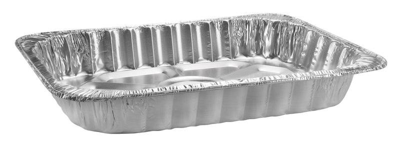 Rectangle Foil Reusable Steam Baking Pan, Silver, 17-in, for Baking/Cooking/Steaming G3551