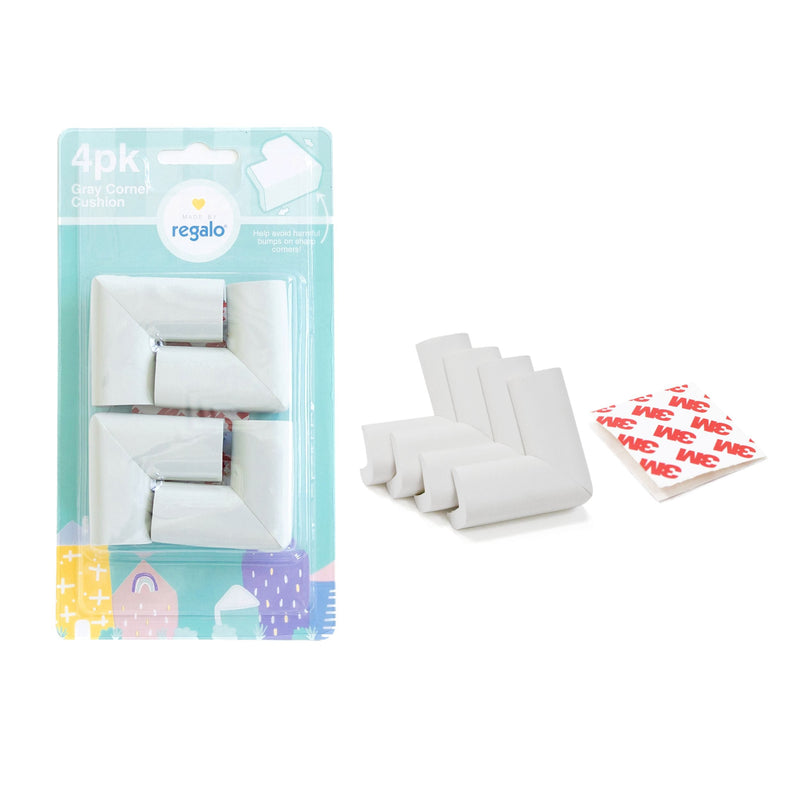 Child-Proofing Furniture Edge Cushion Bundle, Grey, 16-ft N7319