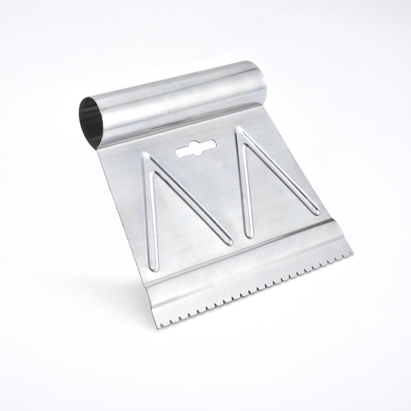 Multi-Purpose Steel V-Notch Adhesive Spreader/Applicator Tool, 3/16 x 6-in P0929