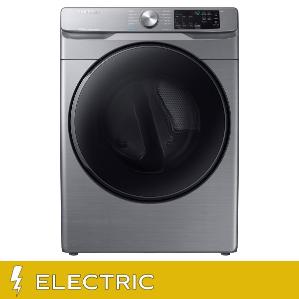 Samsung 7.5 cu ft. Platinum Electric Dryer with Steam Sanitize W8851