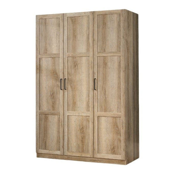 3 Door Wardrobe, Shaker Oak L9481