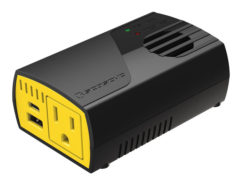 150W Portable Power Inverter with Dual USB Ports D8352