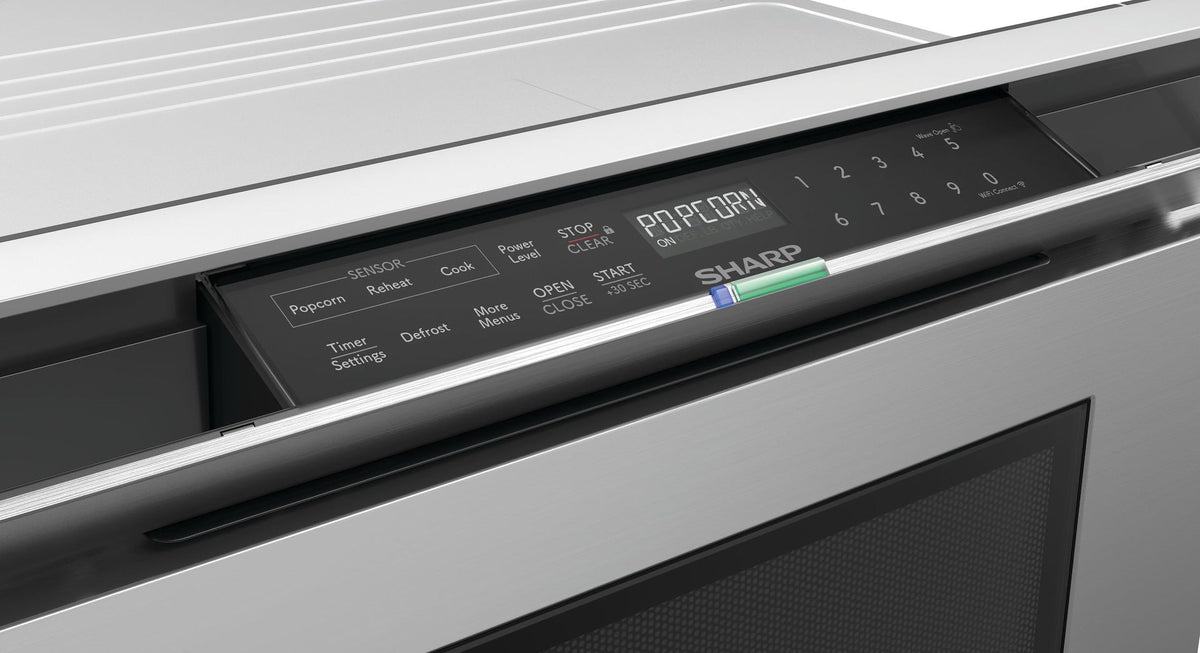 Built-In Microwave Drawer Oven with Easy Wave Open, 24-in