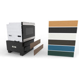Under the Counter Microwave Drawer and Oven Pedestal, 24-in